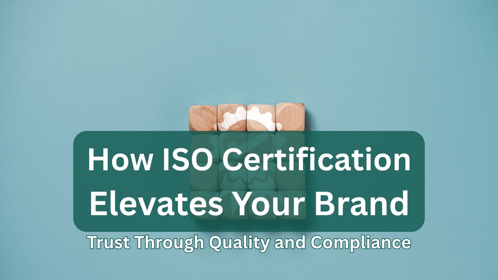 ISO certification seal representing customer trust and business reputation