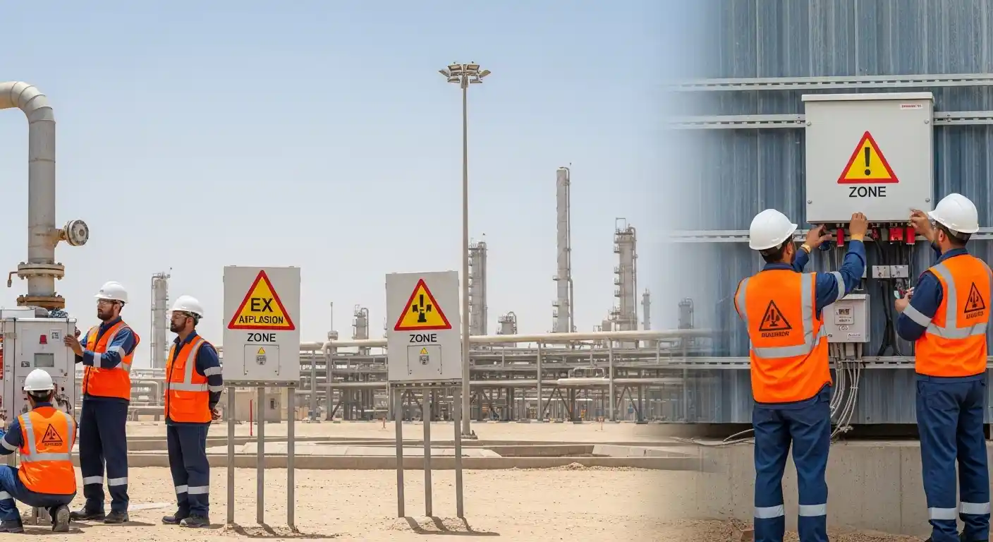 CompEx Certification Jubail Industrial City – Approved Ex01-Ex04 Training for Hazardous Area Workers in Saudi Arabia