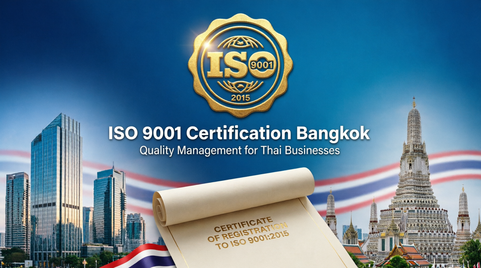 ISO 9001 Certification Bangkok - Quality Management System for Thai Businesses with ISO 9001:2015 Standard