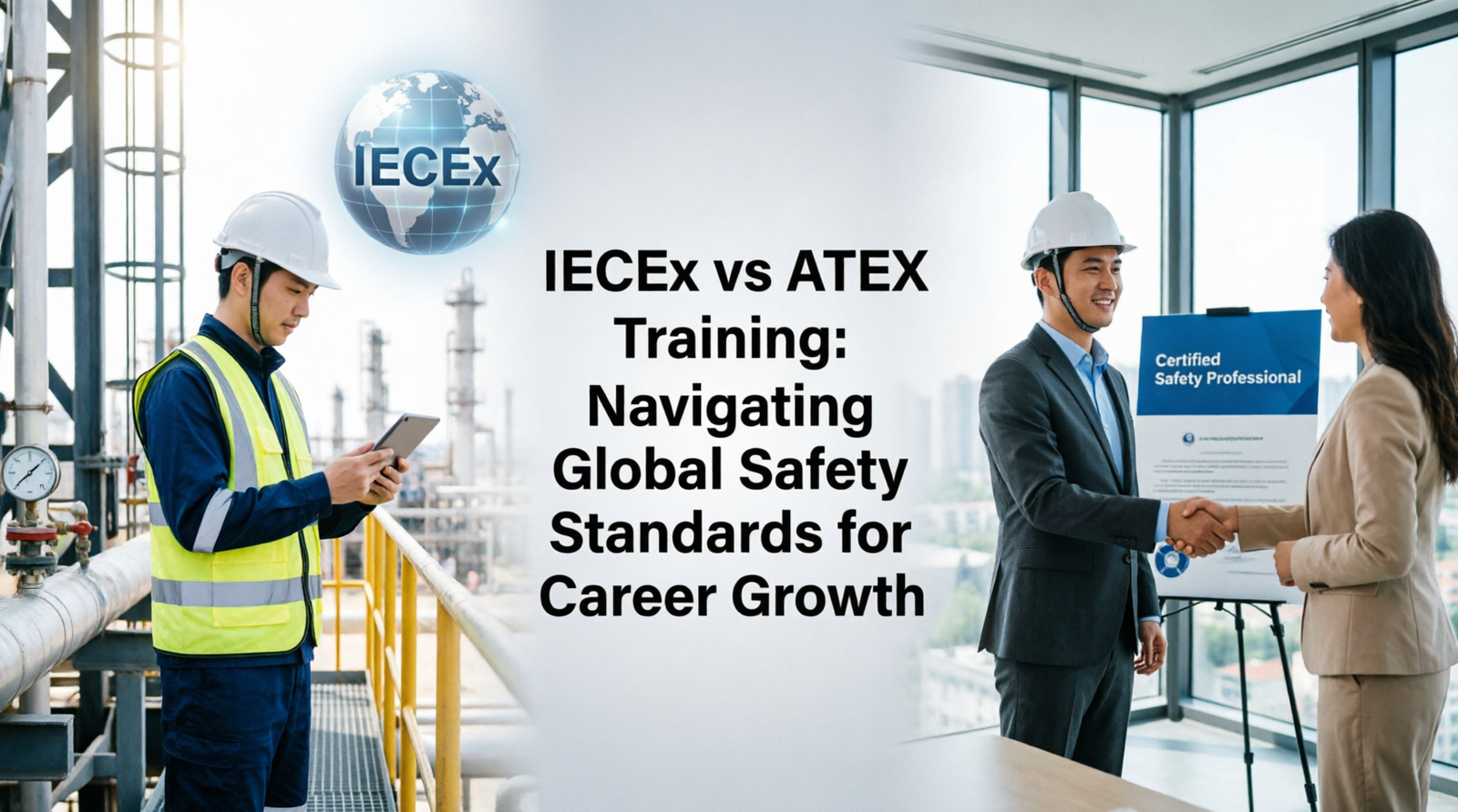 Professional in hazardous area with IECEx certification, global career opportunities